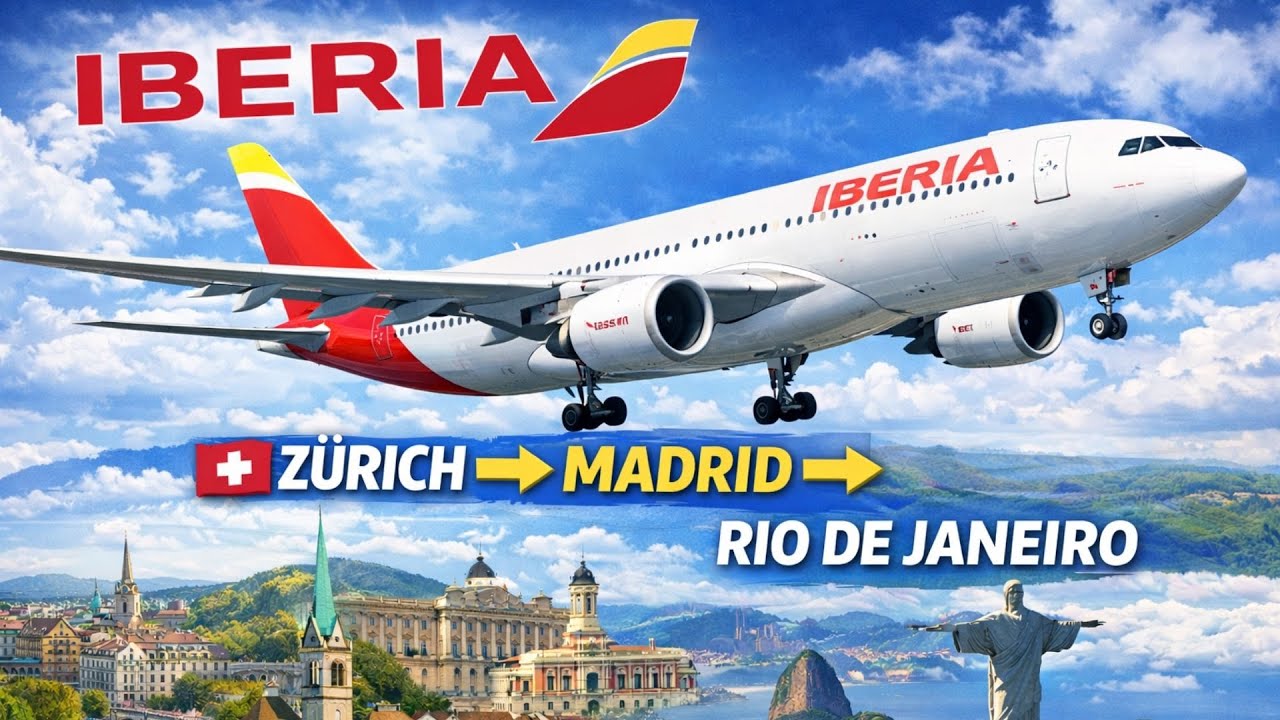 Tripreport: Iberia A330-200 | Tagesflug in Economy von ZRH nach Rio via Madrid – Mega oder Flop?