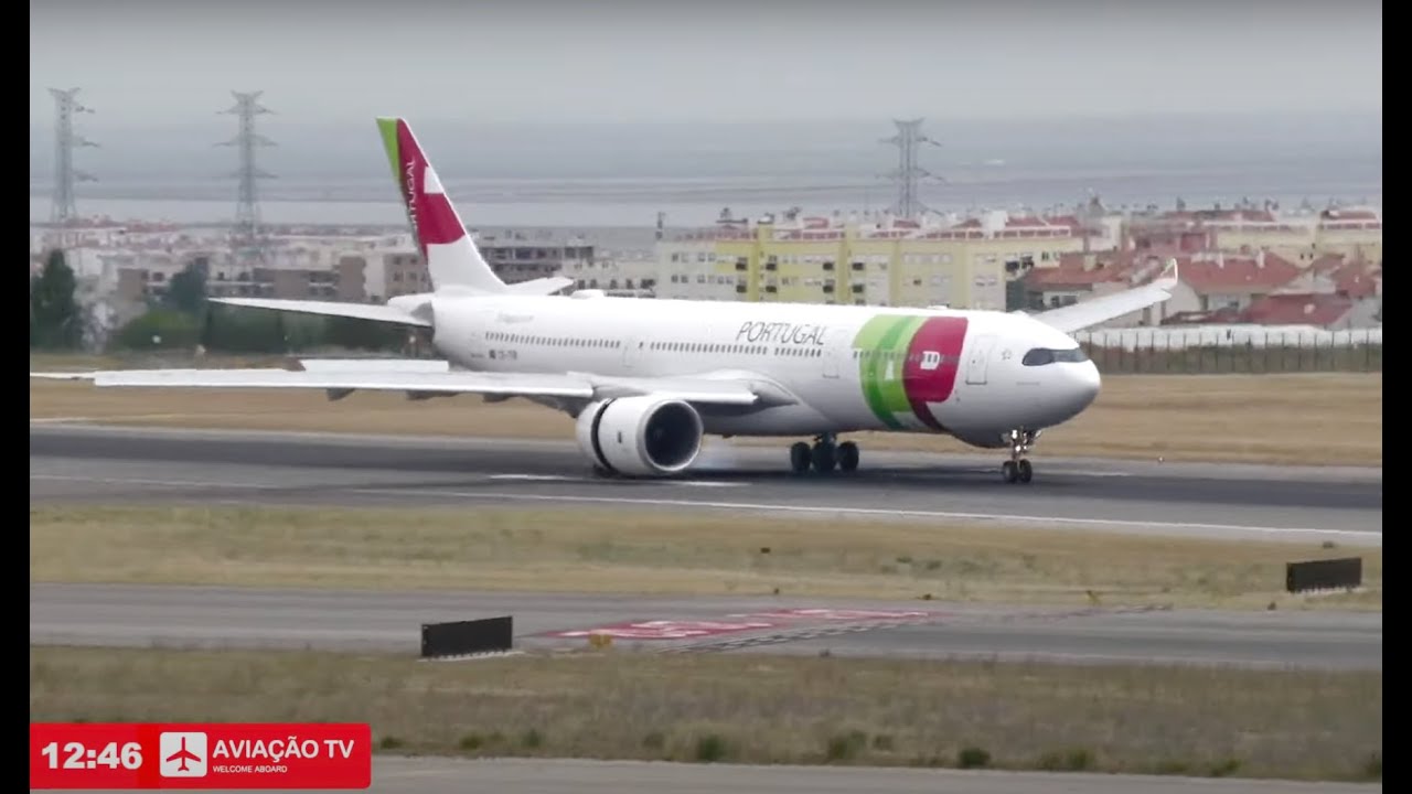 TAP A330-900 Aterragem de Emergência | Emergency Landing | LIS/LPPT