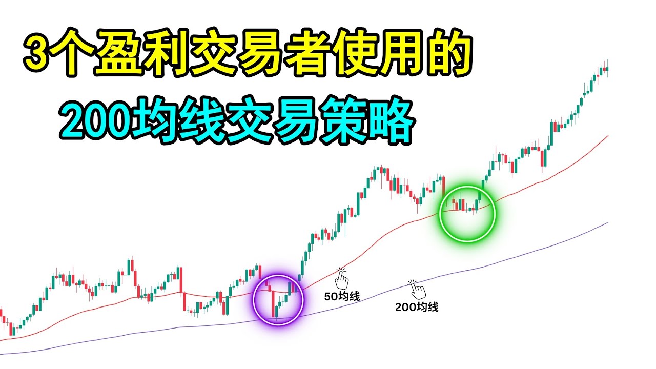 3个盈利交易者使用的200均线交易策略（开始使用这些技巧以及方法来最大化你的交易胜率！）