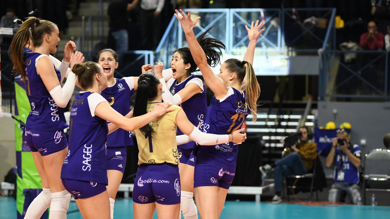 CEV Champions League VOLERO LE CANNET - LKS Lodz