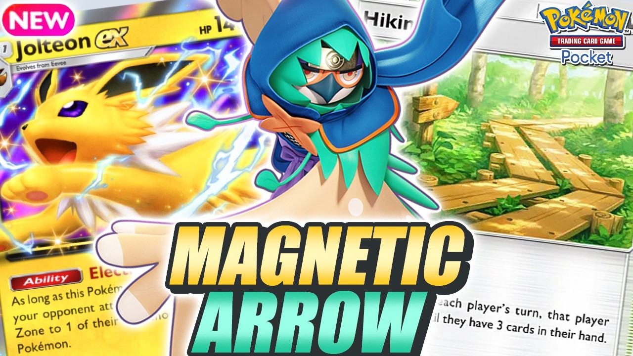 SHOCKING SYNERGY ! JOLTEON Sets Up the Perfect Target for DECIDUEYE ! - Pokemon TCG Pocket