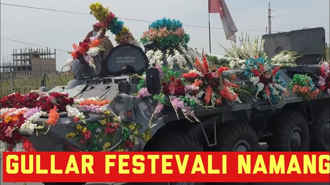Namangan shahar xalqaro gullar festevalining 60 yilligi.