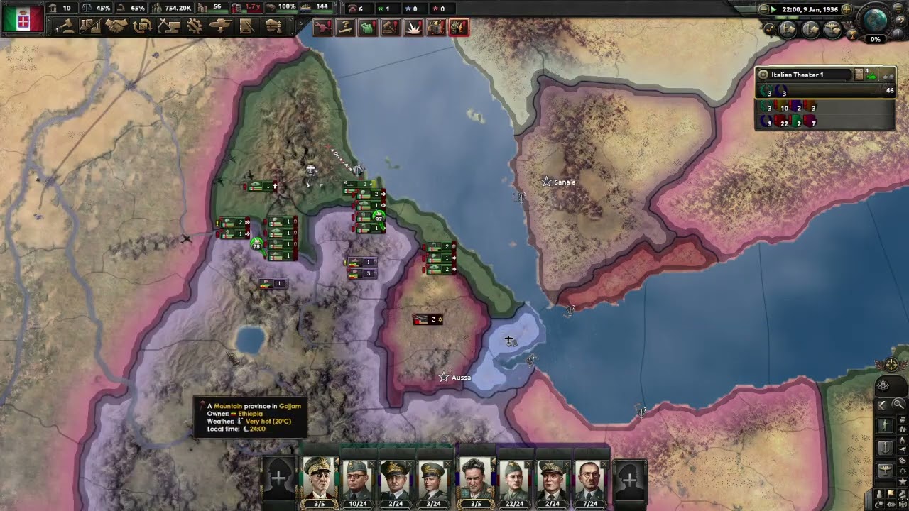 riproviamo a fare una campagna con l'italia del pelatone su herts of iron 4 ep 1