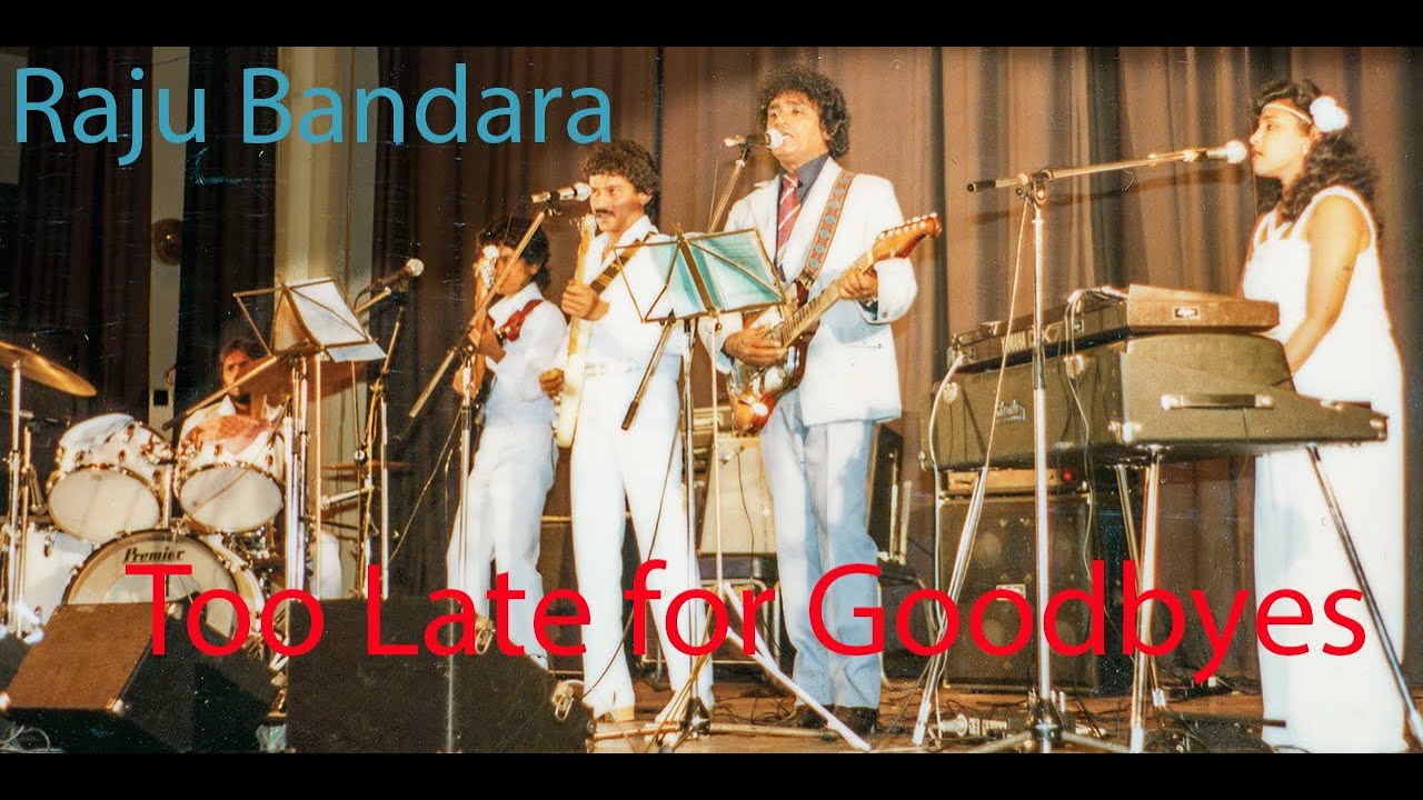 Too Late for Goodbyes - Raju Bandara