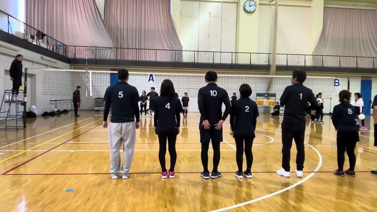 第6回 ルーキーズ主催家庭バレーボール大会　予選③ TEAM LUKE VS ステイゴールド