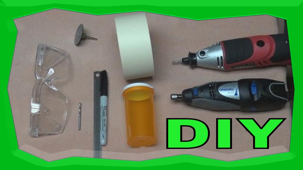How To Make A Safety Shield For Dremel Rotary Tool