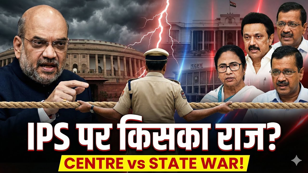 IPS officers and Central posting | Centre's Rules on Deputation | UPSC Current Affairs 2026 by Veer
