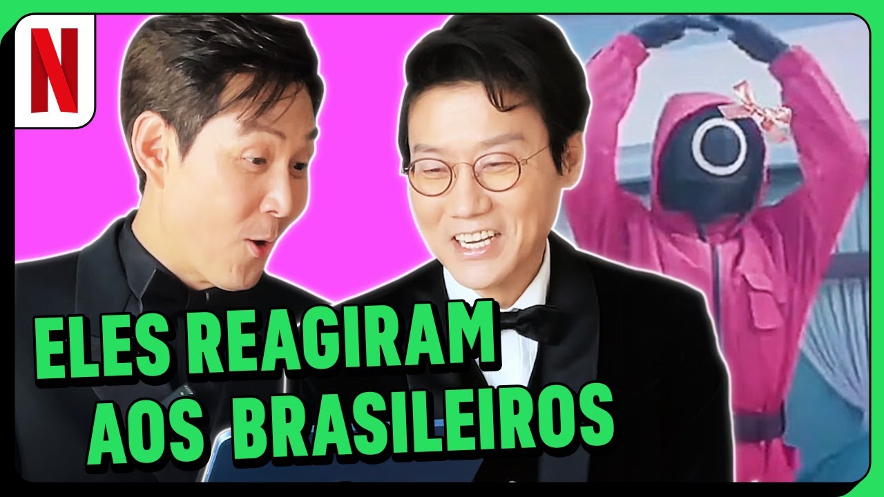 Jogador 456 e o diretor de Round 6 reagem aos vídeos feitos por fãs | Netflix Brasil