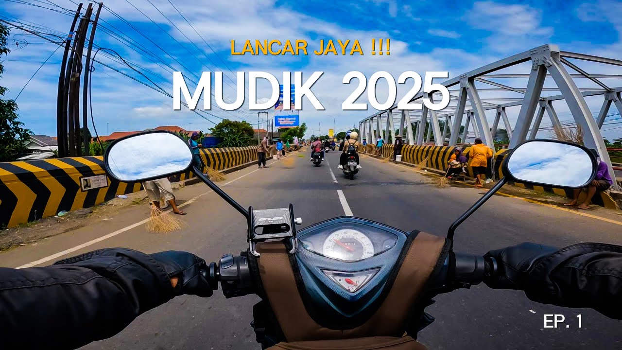 Nostalgia Mudik Naik Motor Via Jalur PANTURA! | Jalur Lancar & Kuliner Empal Gentong di Cirebon