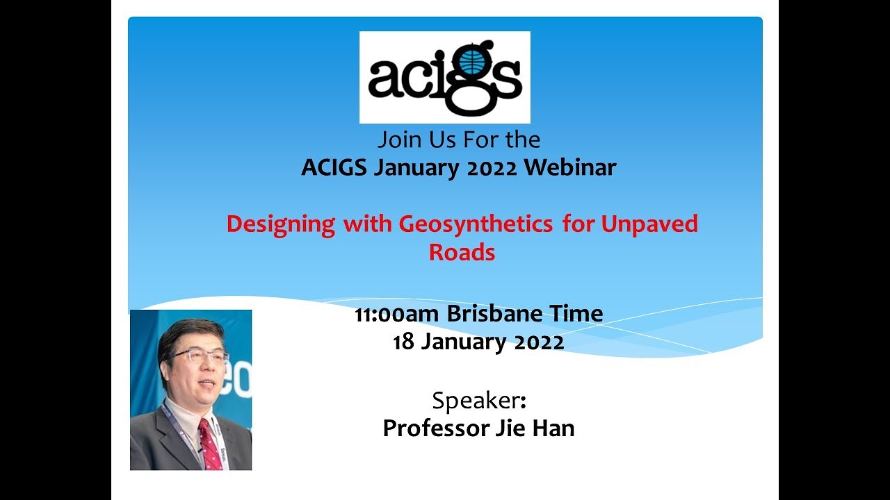 ACigs webianr - January 2022 - Professor Jie Han