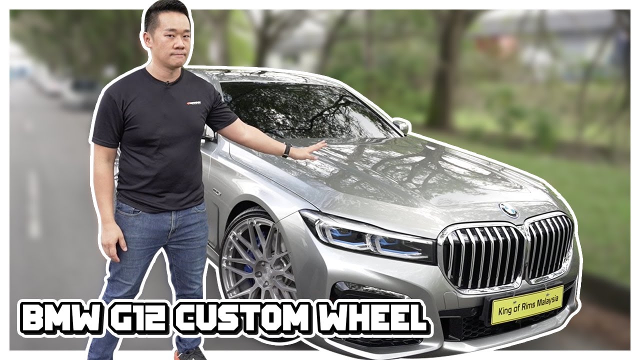 Lets install the custom rims for this BEAST !! BMW G12 740LE