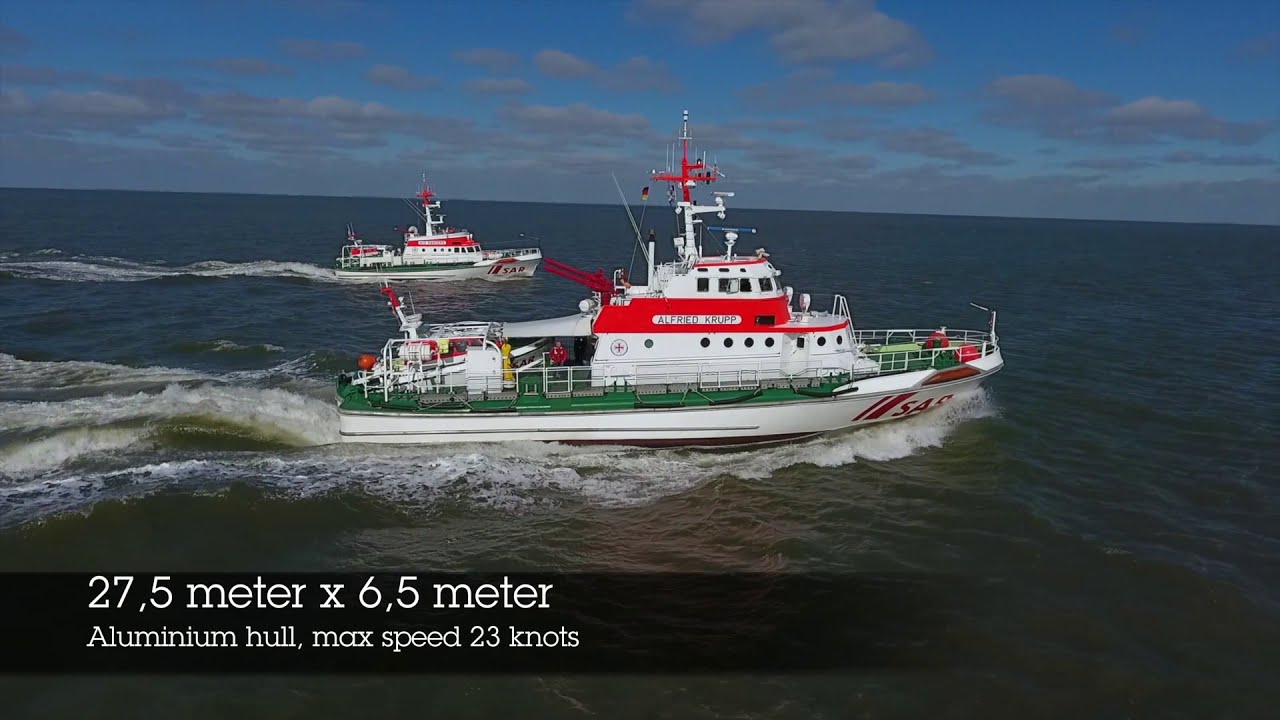 Shipsforsale Sweden: German rescue vessels for sale.