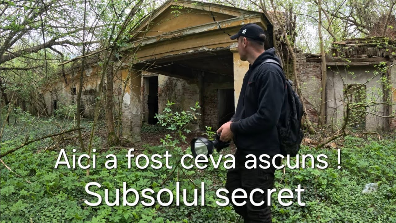 Cladirea abandonata din padure | Explorarea subsolului