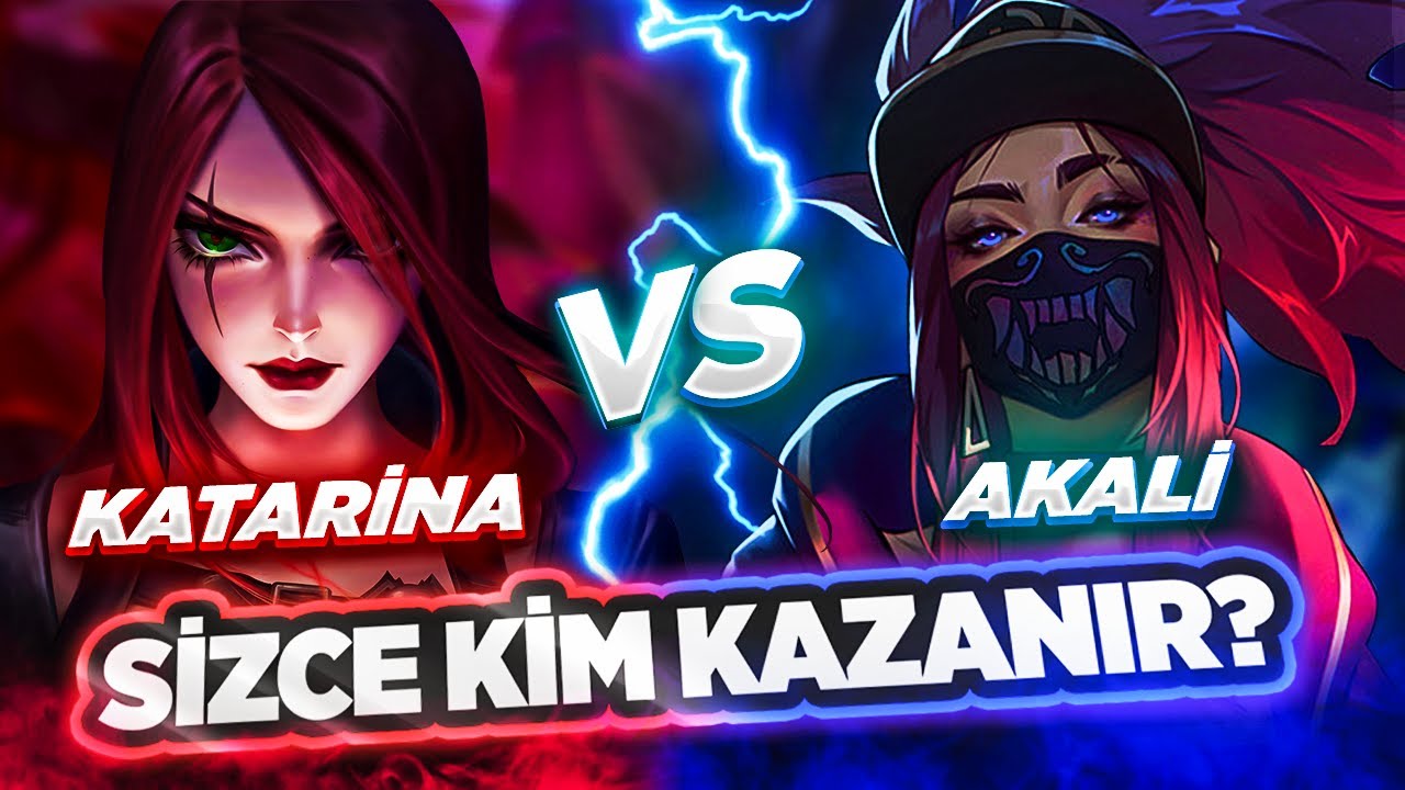 Wild Rift: KİTTY KATARİNA vs ŞIMARIK AKALİ! SİZCE KİM KAZANIR?
