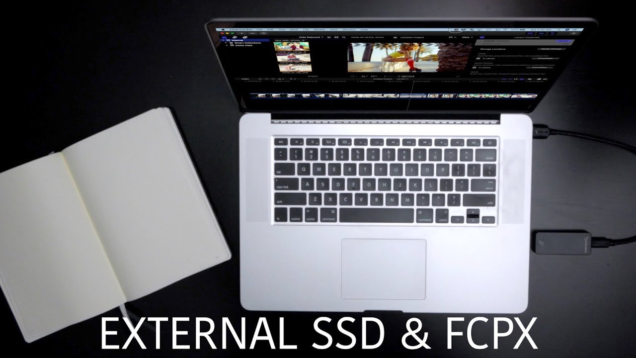 НЕ ПОЗВОЛЯЙТЕ БИБЛИОТЕКАМ FCPX ЗАНИМАТЬ ВСЁ МЕСТО НА ДИСКЕ | Как редактировать видео с внешнего д...