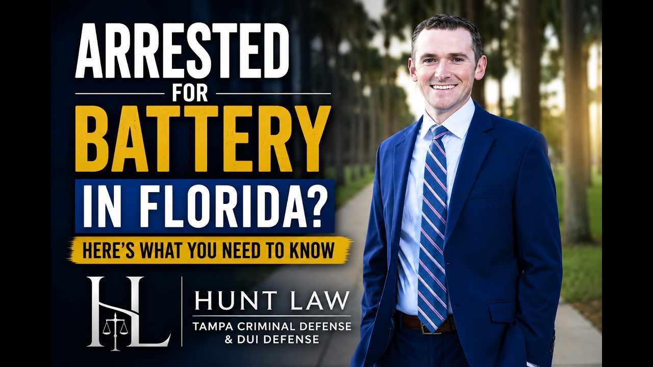 Battery explained by a Tampa Criminal Defense Attorney