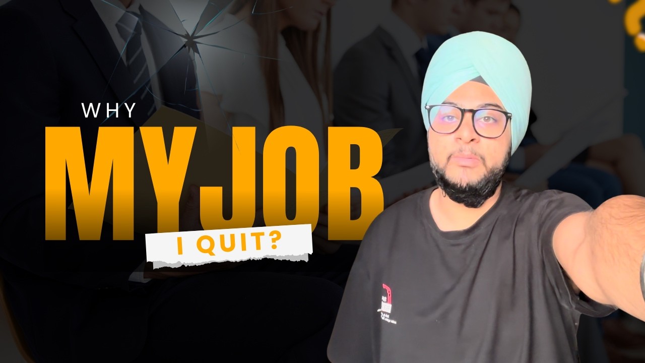 I Finally Quit My 9–5 Job For youtube… WHY?