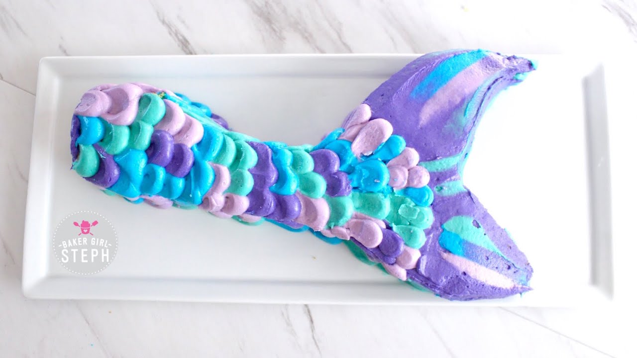 MERMAID TAIL CAKE | Mermaid Cake