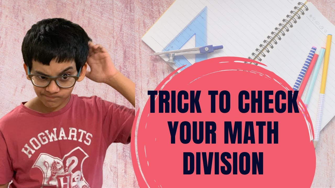 Check your Math Division - Casting Out 9 Trick #loveformaths #mathstricks #curiouskausi