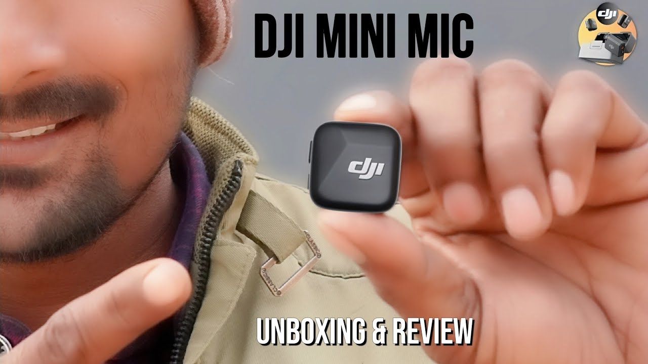 DJI Mic Mini Review 2026 - Best Wireless Microphone for Android & DSLR Camera for YouTube Instagram 