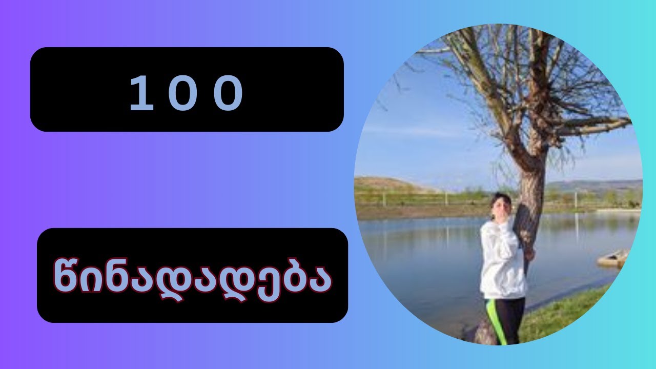 100 ყოველდღიური პატარა წინადადება