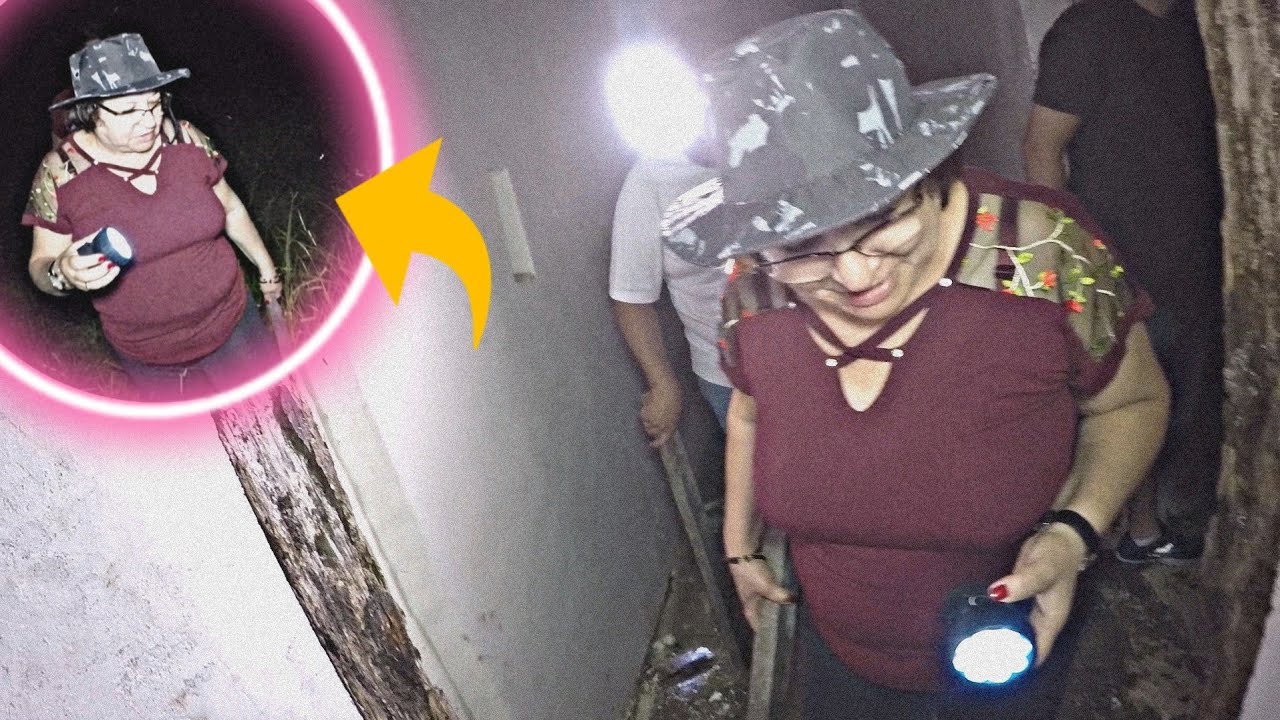 LEVEI MINHA MÃE PARA EXPLORAR UM LUGAR ABANDONADO
