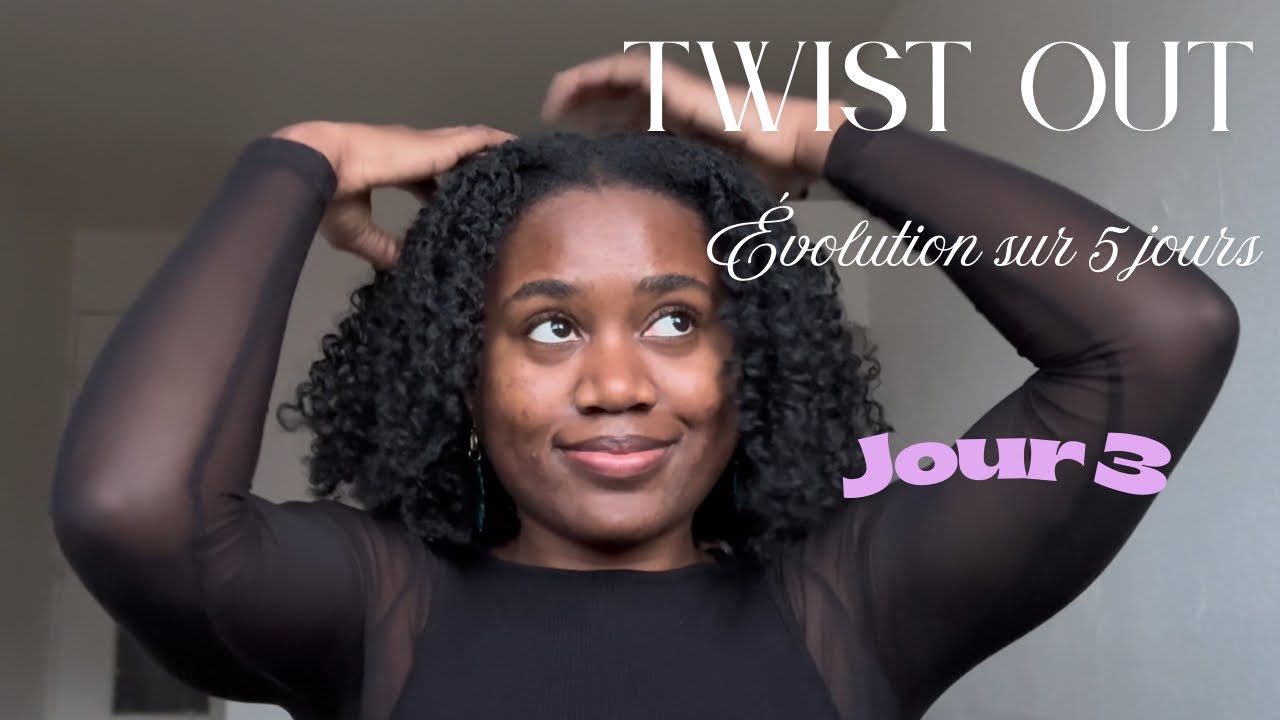 Jour 3 | Twist out 5 jours après mes soins capillaires : volume et définition au rendez-vous ?