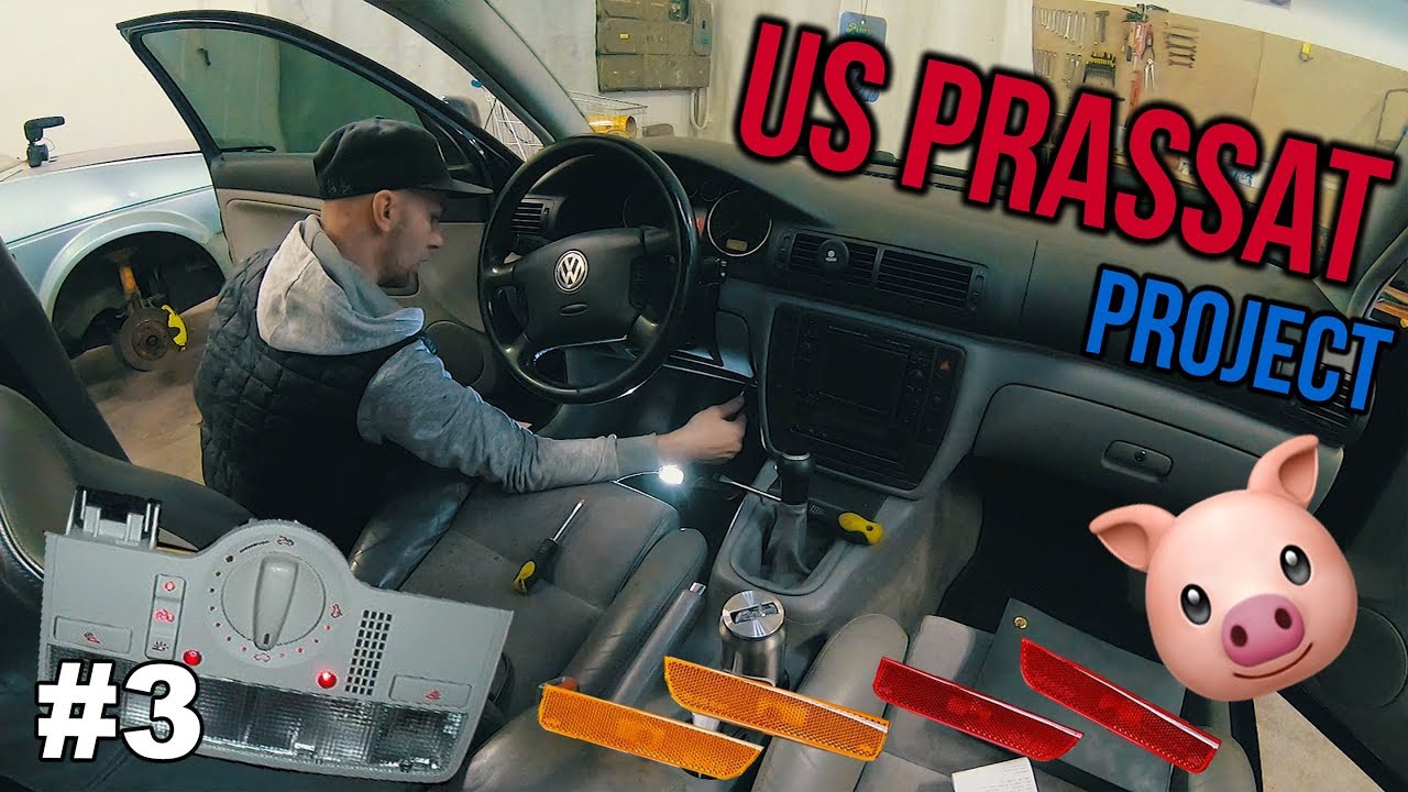 3# 🐷 US Prassat Project - instalace W8 lampičky, US poziček a budíků