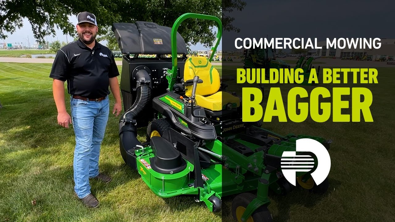 Best Bagger System for John Deere Z9 ZTrak™ Commercial Mowers.