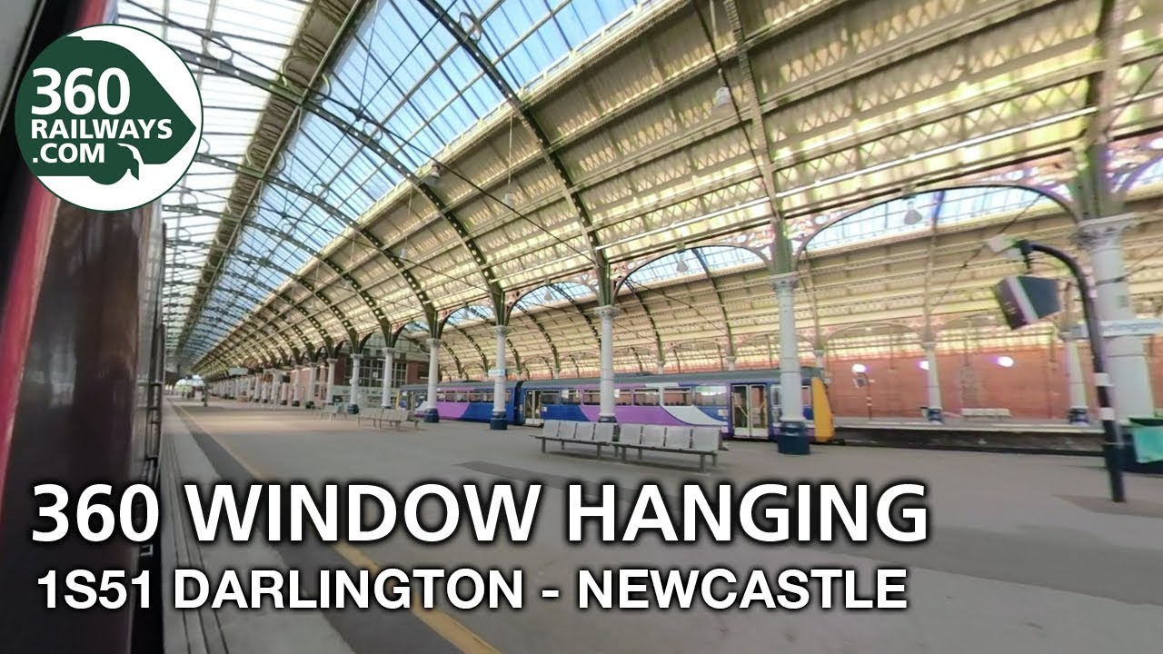 1S51 Darlington to Newcastle HST in 360º (View in 4K)