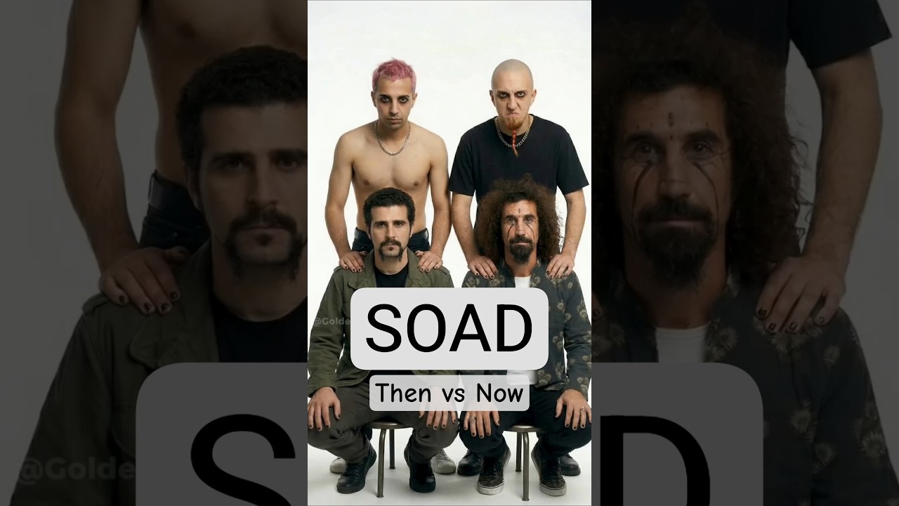 System Of A Down Then vs Now Transformation
