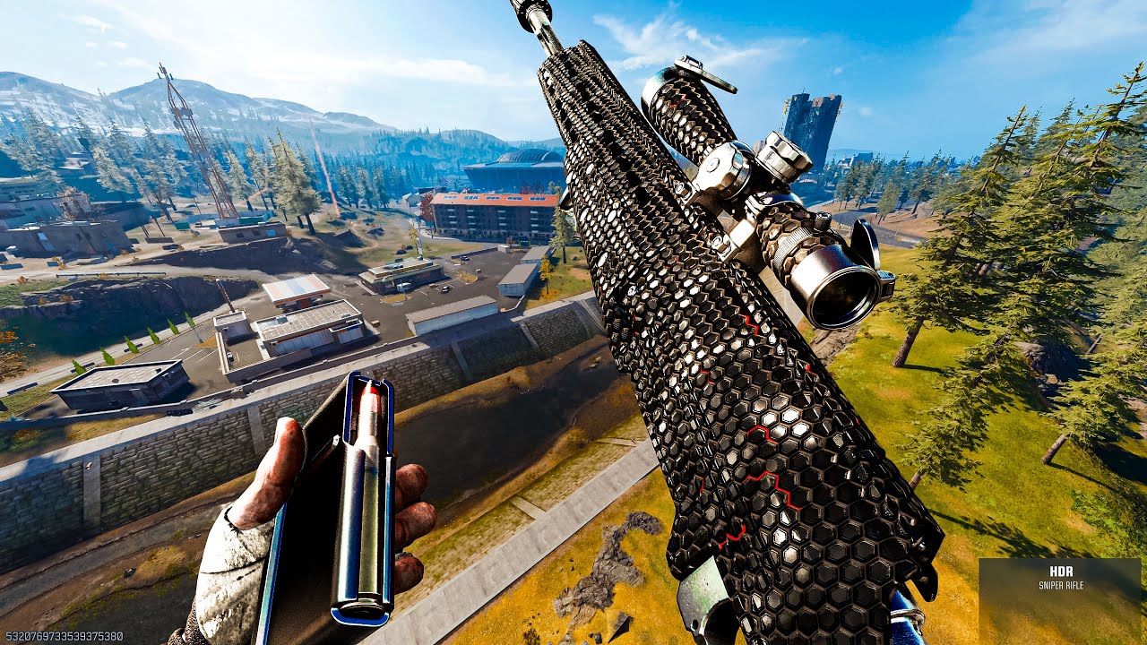 COD Warzone Solo Win Sniper HDR Gameplay (No Commentary)