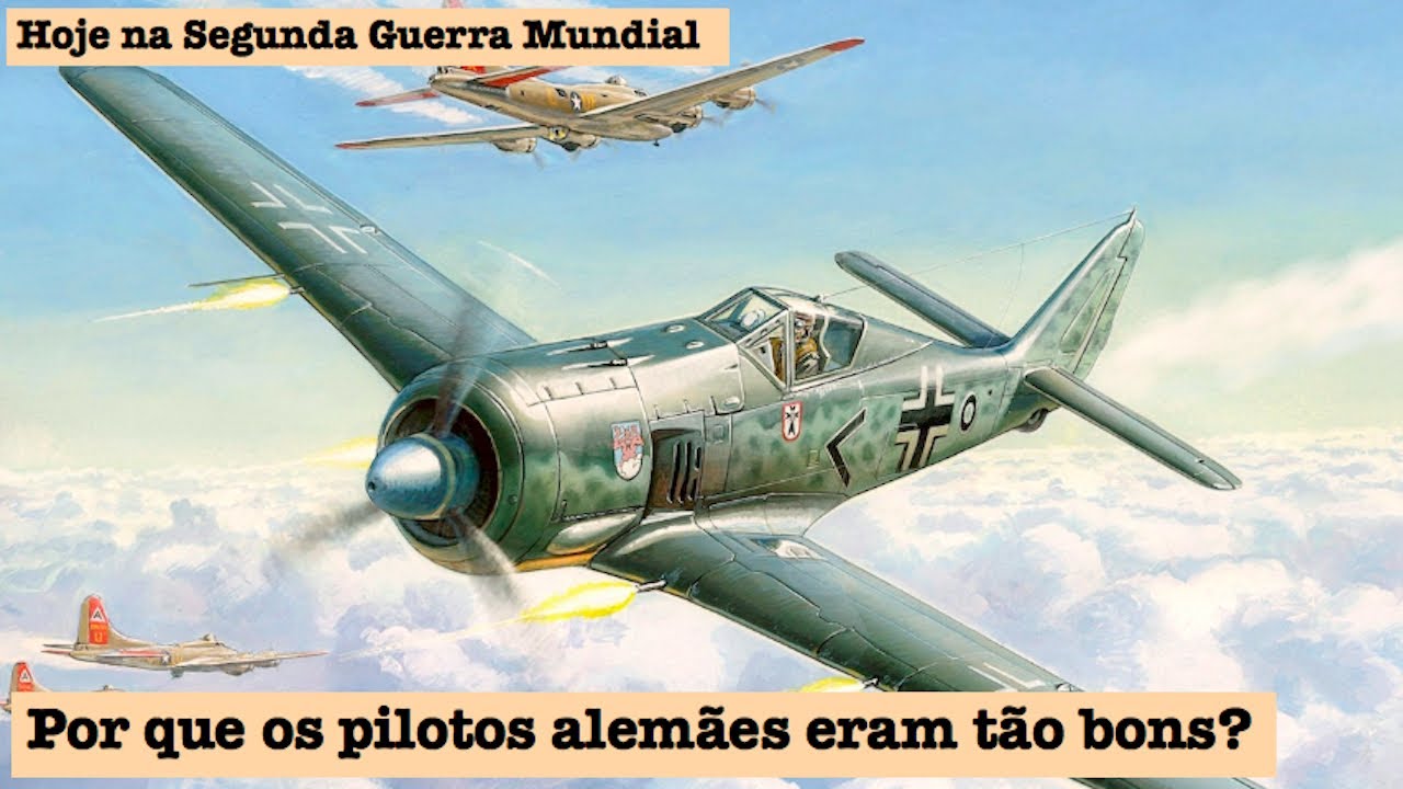Por que os pilotos alemães eram tão bons?