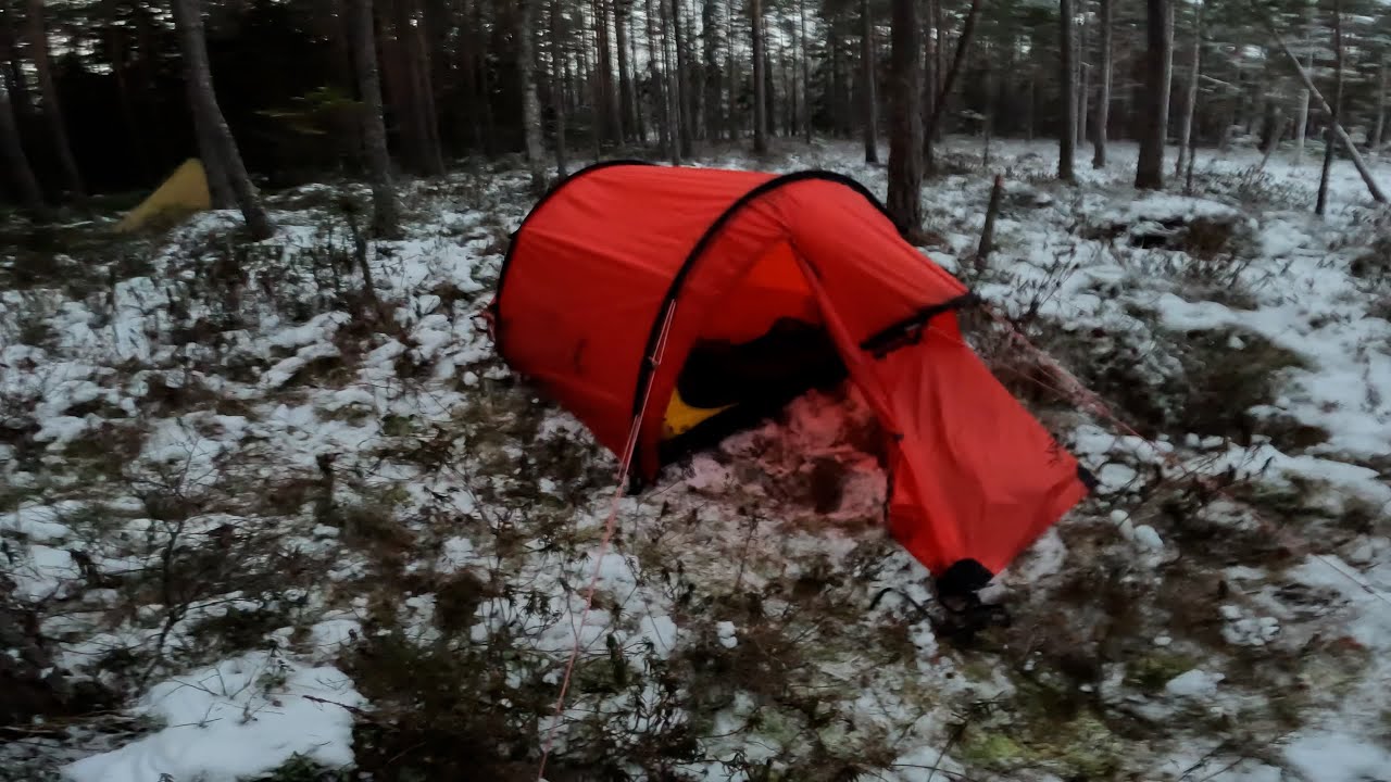 Camping in the snow - Nammatj 2, Hilleberg