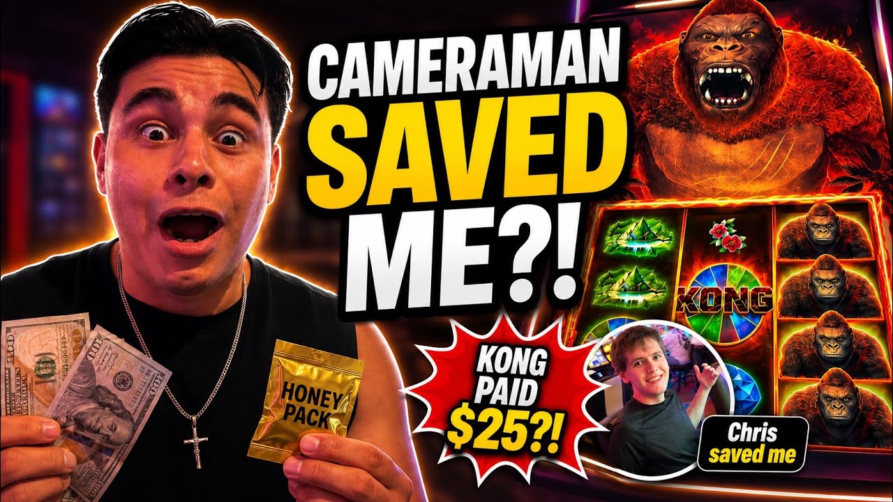 My Cameraman Had to Save My $500 Casino Disaster 😭🎰
