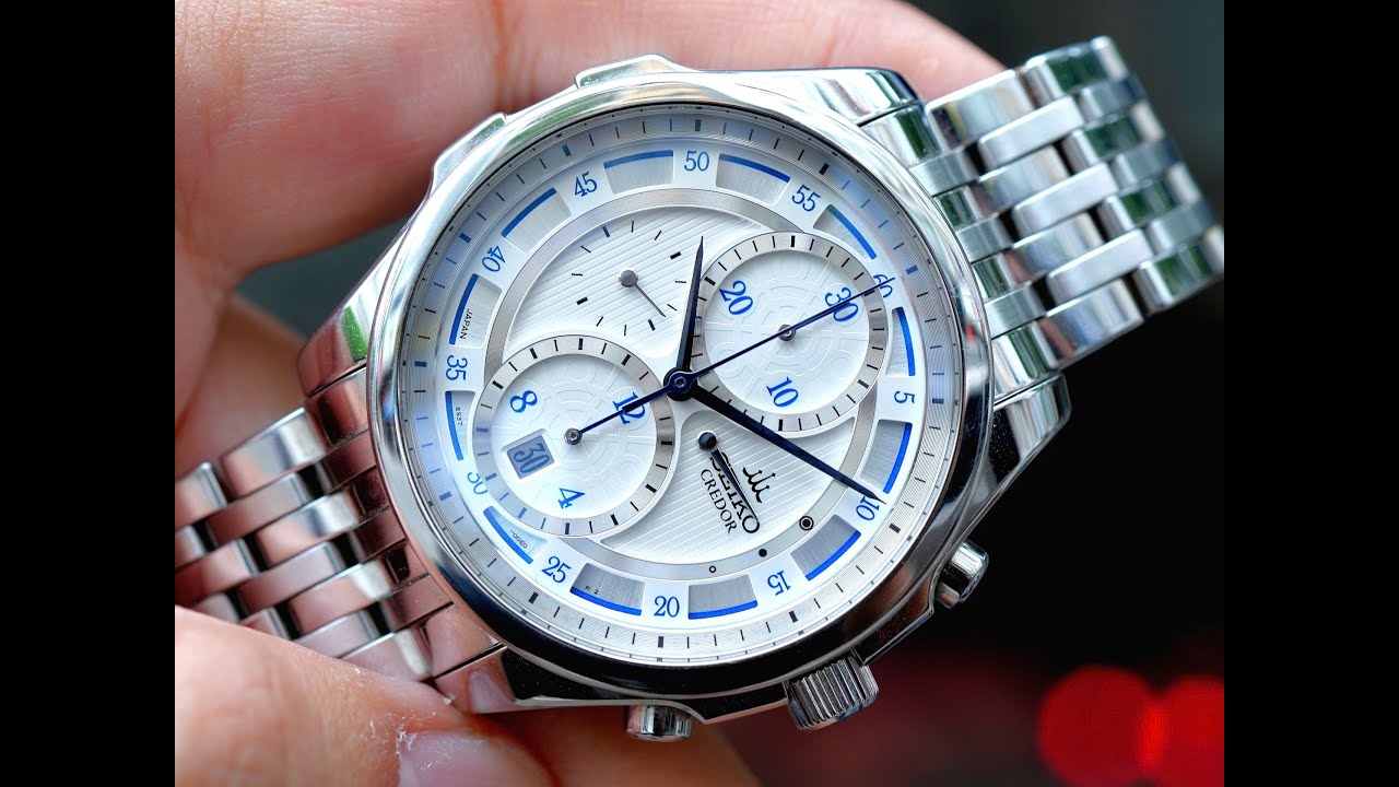 [Rất Đẹp] Seiko Credor Signo Chronograph 41mm GCBK985 | Hotline 0982298881