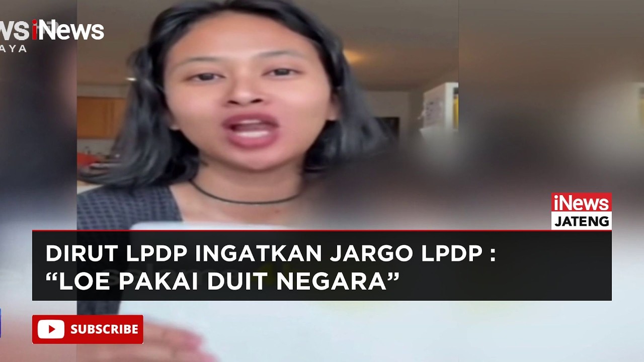 Penerima Beasiswa Gak Bangga Jadi WNI, Dirut LPDP Bikin Jargon 