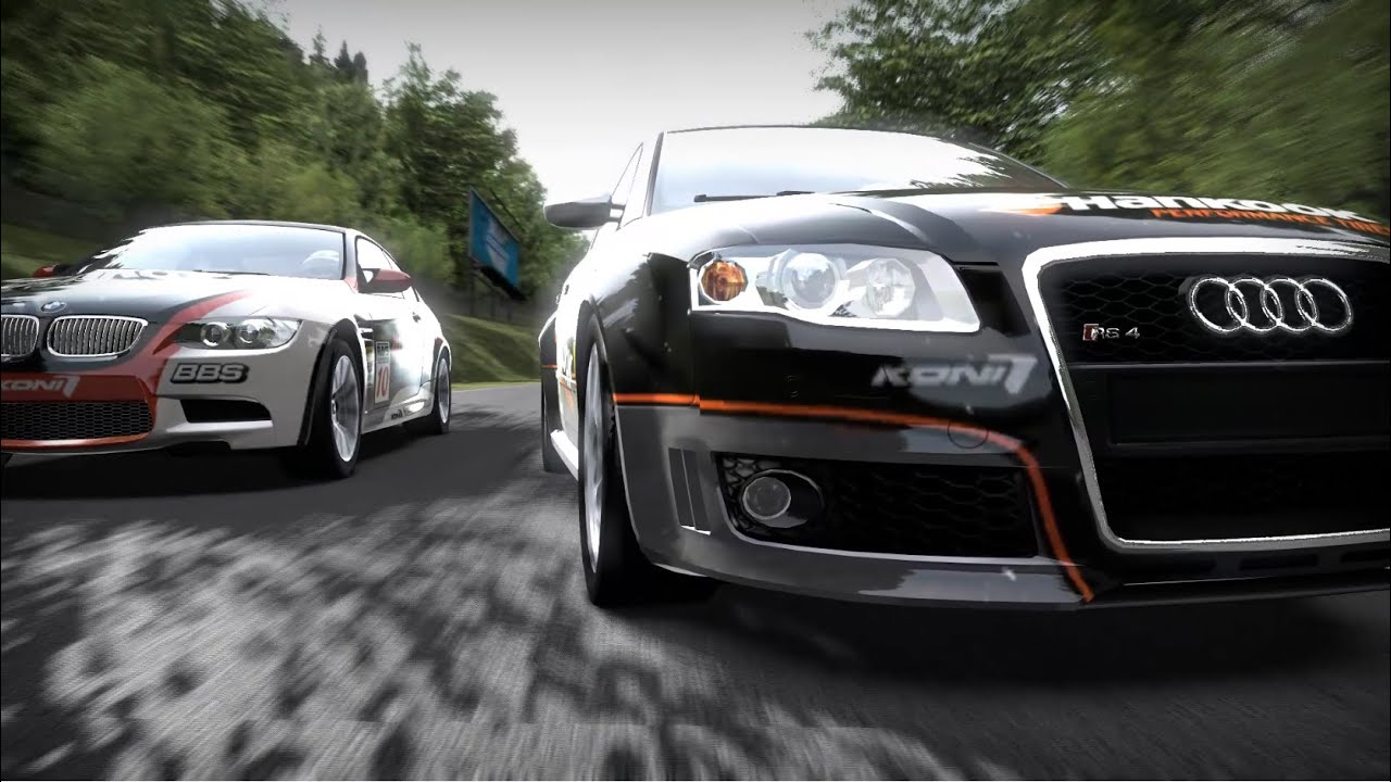 Audi RS4 vs BMW M3 E92 | Need For Speed Shift