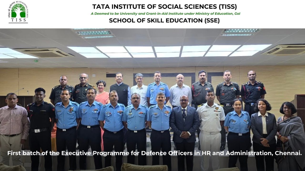Executive Programmes for Defence Officers | TISS &ndash; School of Skill Education