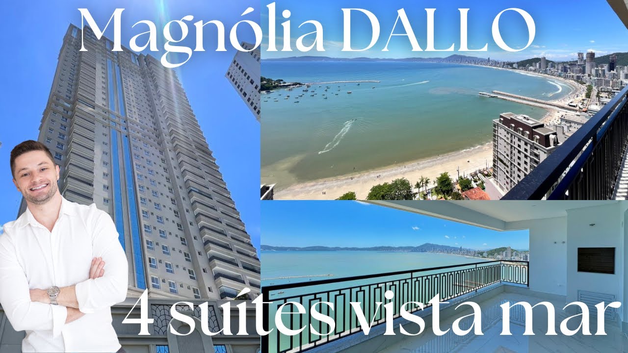 MAGNÓLIA (Construtora DALLO) - Apartamento 4 SUÍTES em ITAPEMA-SC