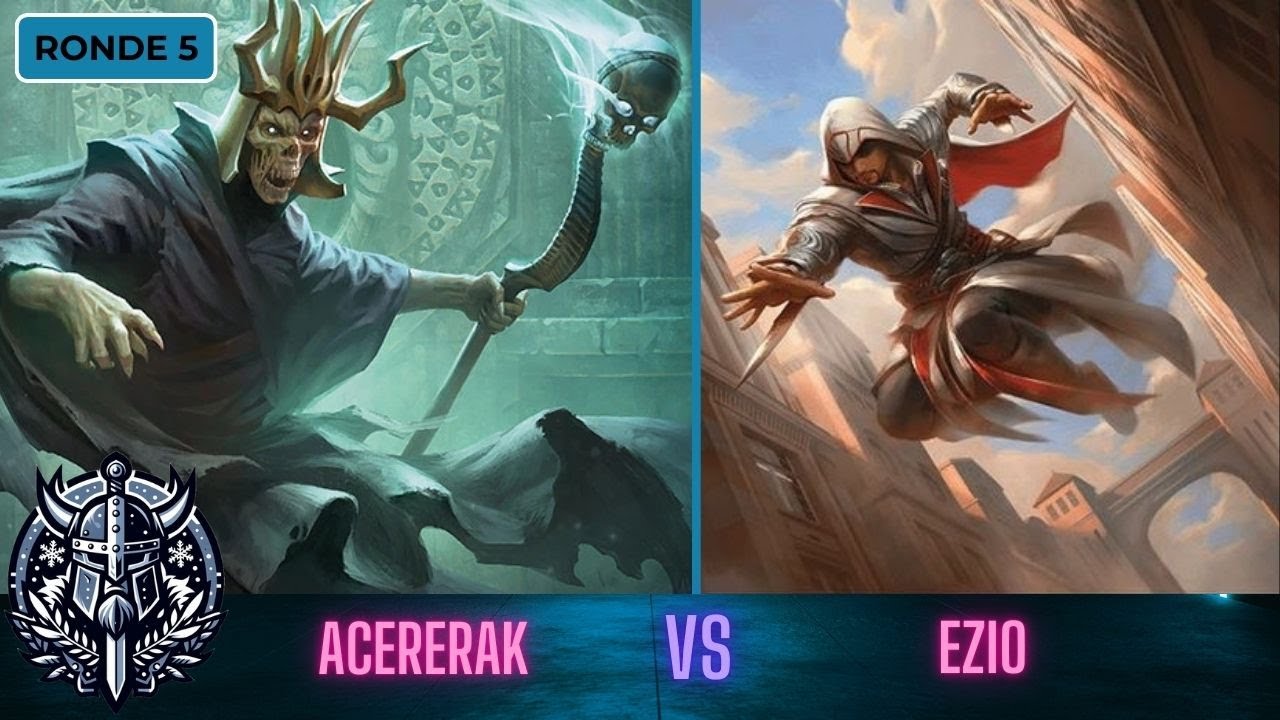 R5 - Win a biland #2 : Acererak VS Ezio // MTG Duel Commander - Décembre 2024