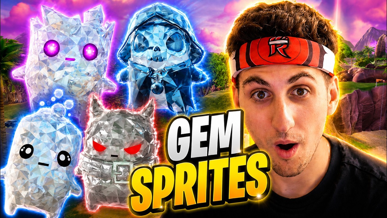 *NEW* GEM Sprites in Fortnite! | 🟢Use Code 