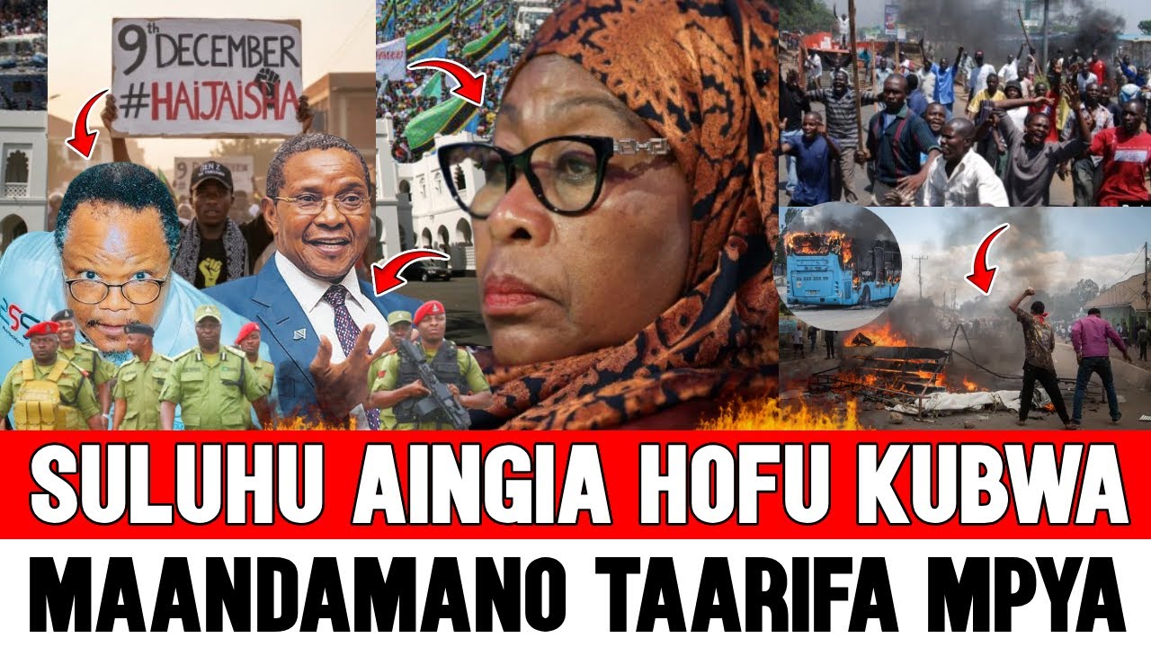 🔴Samia Suluhu Aingia HOFU MAANDAMANO MAPYA TANZANIA atuma POLISI KUWAONYA Waandamanaji Usiku huu