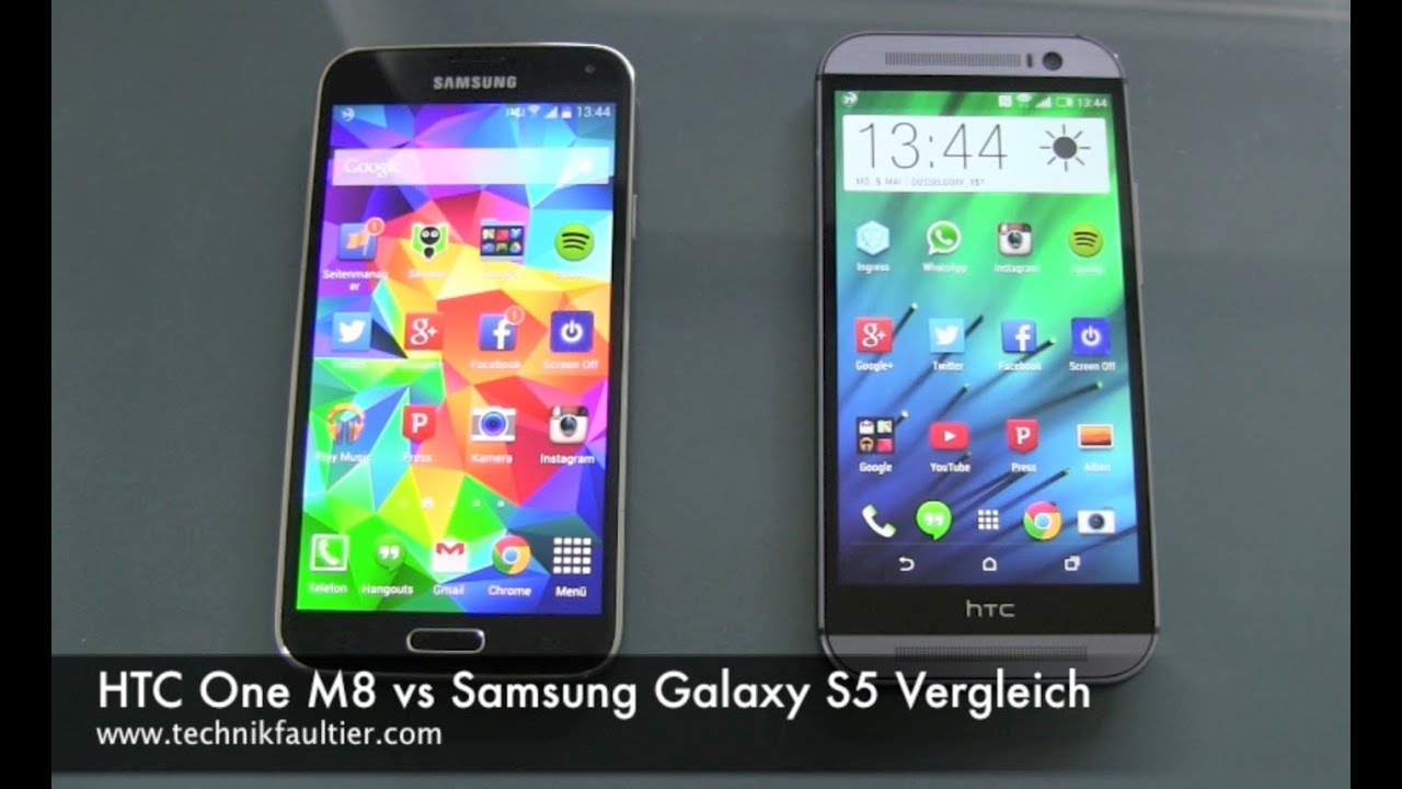 HTC One M8 vs Samsung Galaxy S5 Vergleich