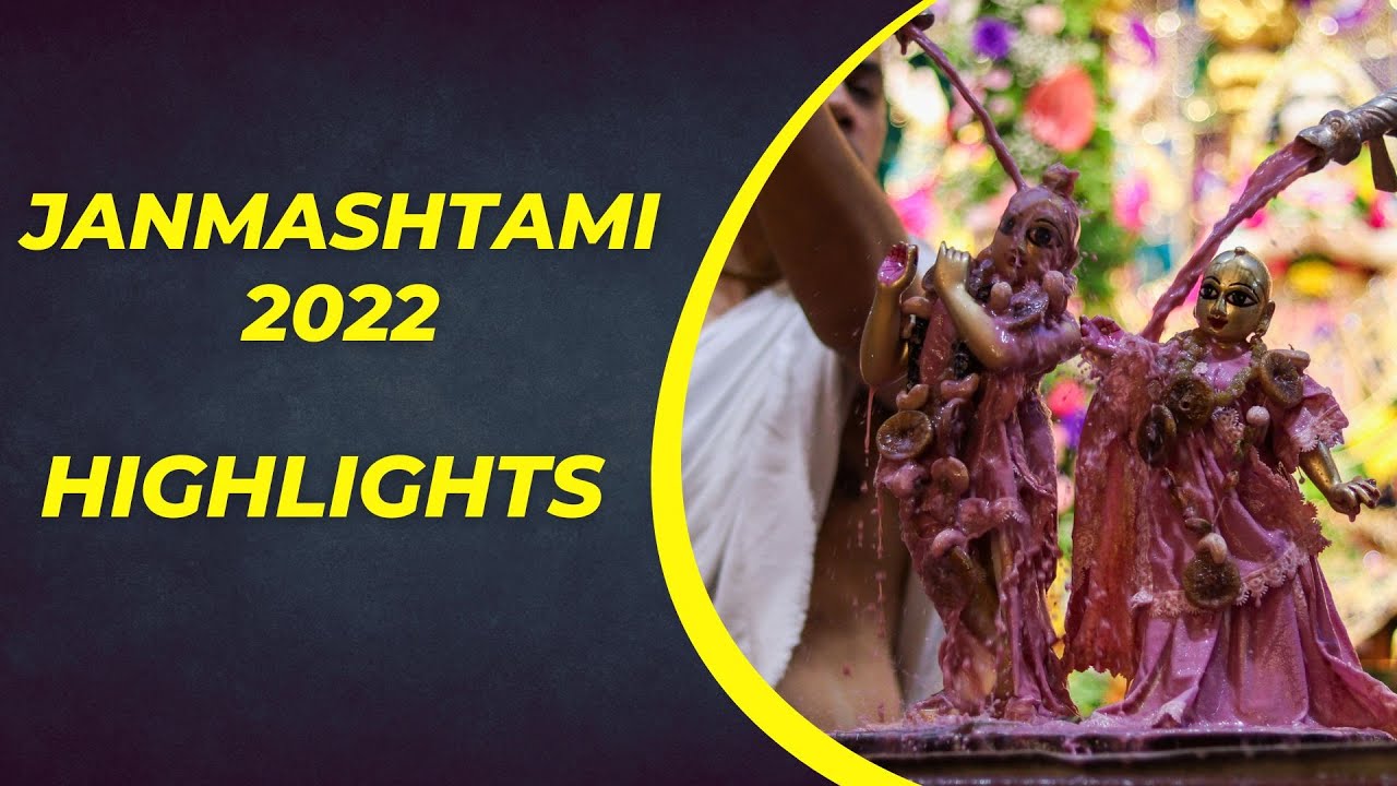 Janmashtami 2022 Highlights |ISKCON Chowpatty