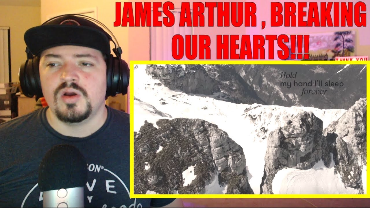 JAMES ARTHUR - AVALANCHE (OFFICIAL LYRIC VIDEO) REACTION!!!