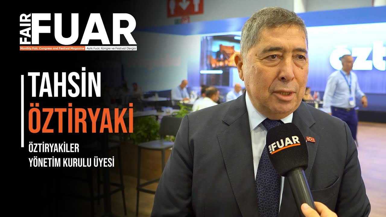 Fuar Dergisi-Hostech By TUSİD-Öztiryakiler Yönetim Kurulu Üyesi Tahsin Öztiryaki