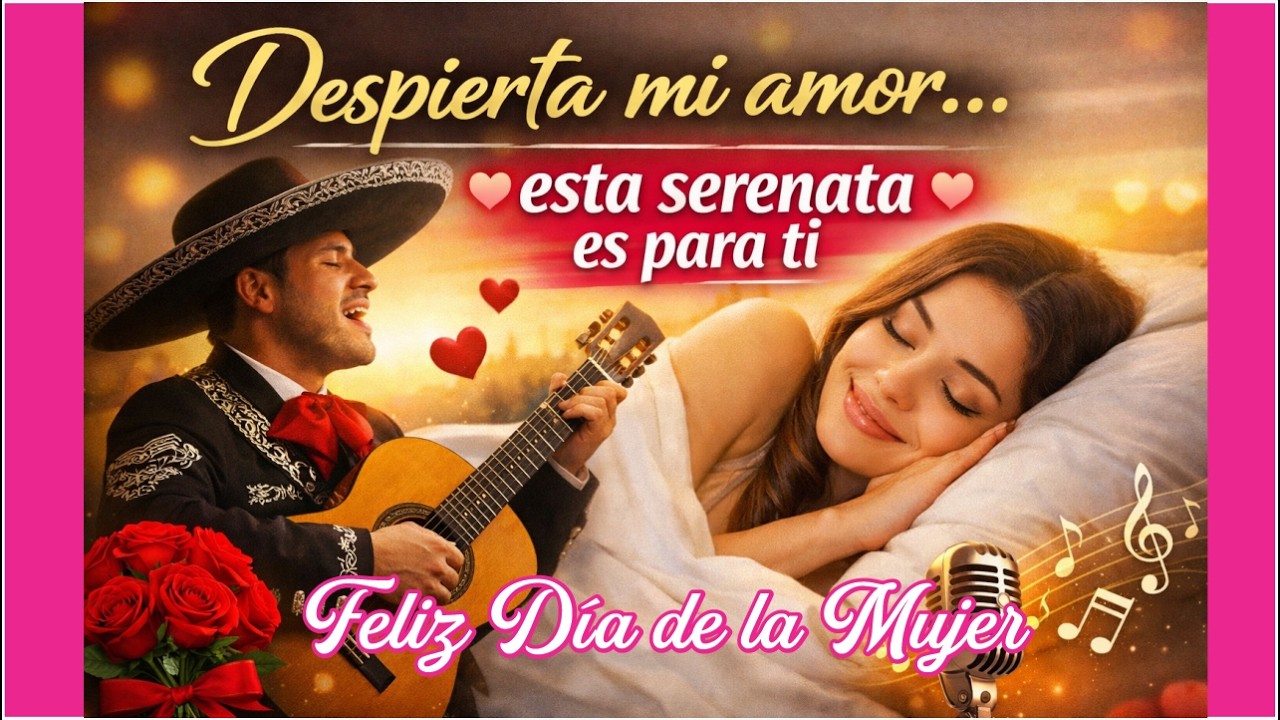 🌹 Abre este video al despertar… Serenata para la Mujer que Amo | Día de la Mujer