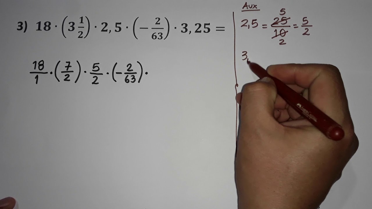 MULTIPLICACIÓN DE NÚMEROS RACIONALES 3