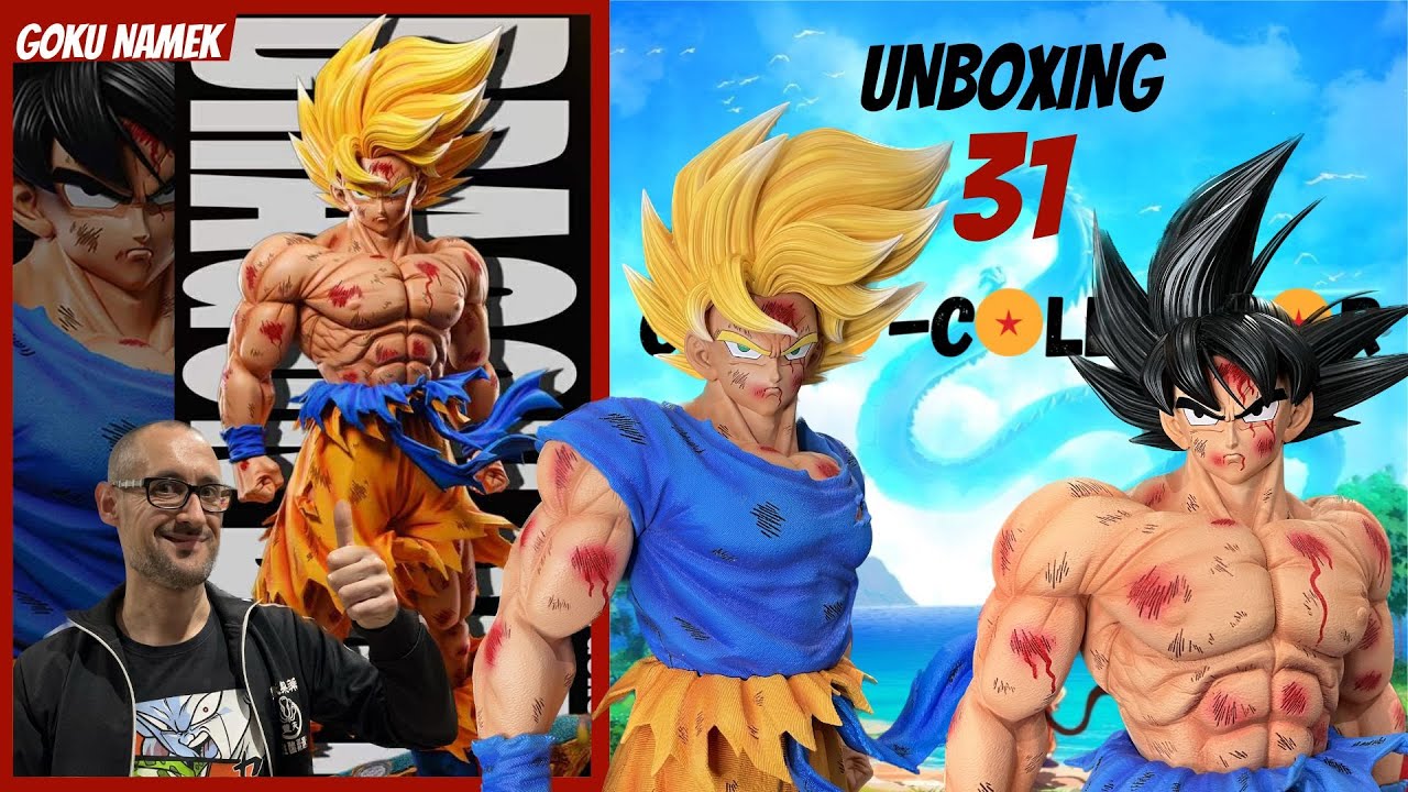 GOKU NAMEK 1/4 MRC Studio Dragon Ball Z Resin Statue UNBOXING 31 Y REVIEW. Impresionante!!!